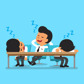 Bored Businesspeople
