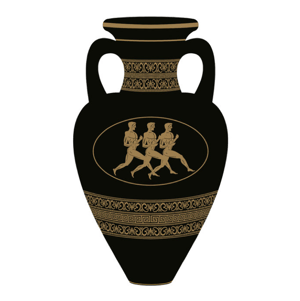 Greek Vase Run Right