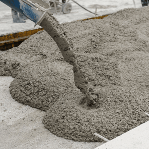 Pouring Concrete Square