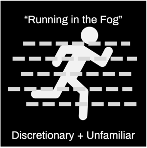 Running in the fog