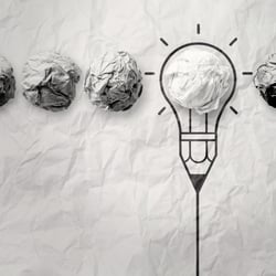 light bulb crumpled paper in pencil light bulb as creative concept.jpeg