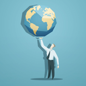 World in his Hands